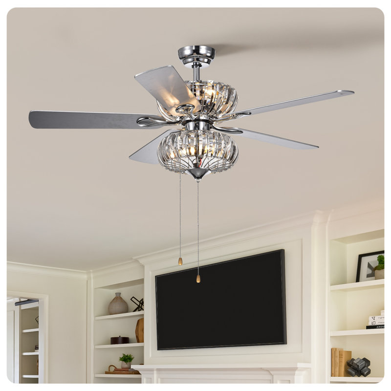 Adelyte Ceiling Fan with Light Kit