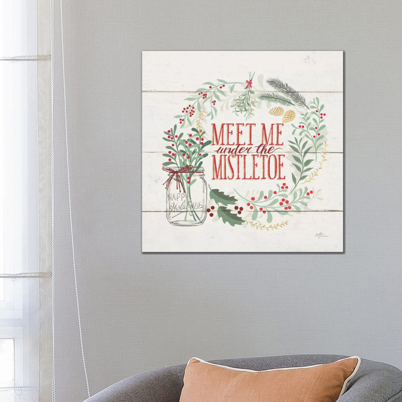 Seasons Greetings V by Janelle Penner - Wrapped Canvas Print, 66.04 cm H x 66.04 cm W x 1.91 cm D