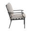 Ensemble de salle à manger rectangulaire pour 6 personnes de 65 po de long avec coussins