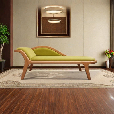 Solid Wood Chaise Longue
