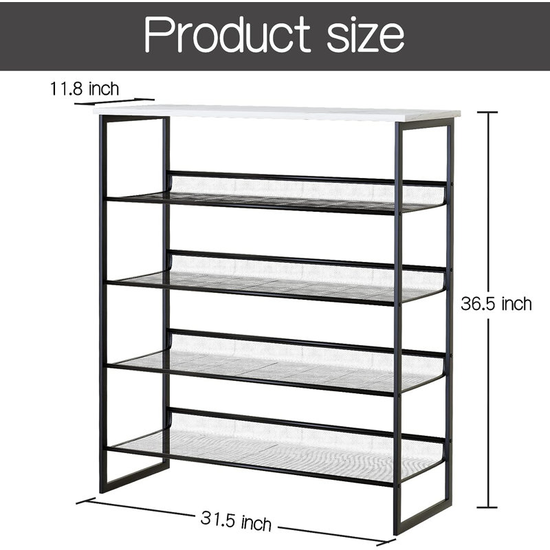Yadeliz 20 Pair Stackable Shoe Rack