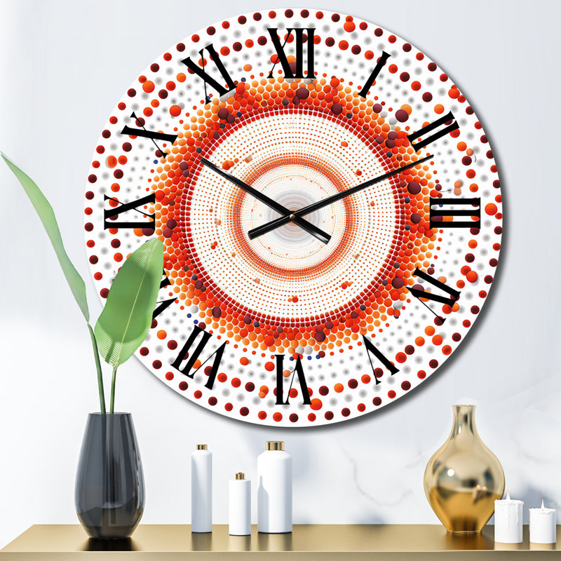 Metal Wall Clock, Medium