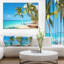 Photographie de toile côtière de plage tropicale côtière - Plage tropicale-35121764-62623192