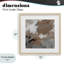 «Brown and Grey Brushwork», reproduction encadrée sous verre, par Ruth Fromstein-91074879-91074877