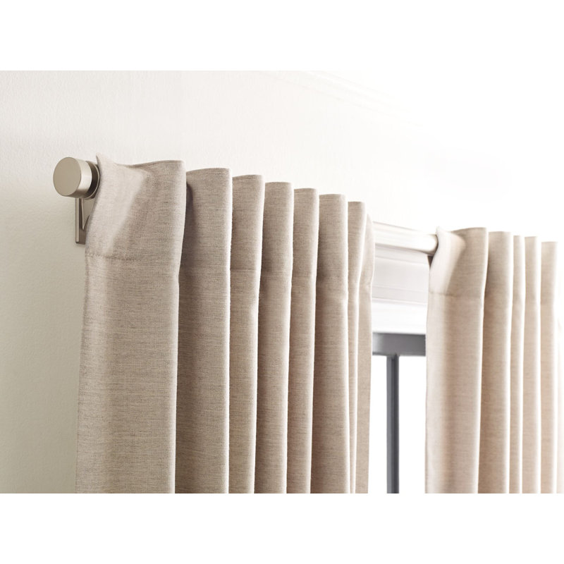 Sunbrella® Delaney Light Filtering Curtain, 50" W x 84" L, Fawn