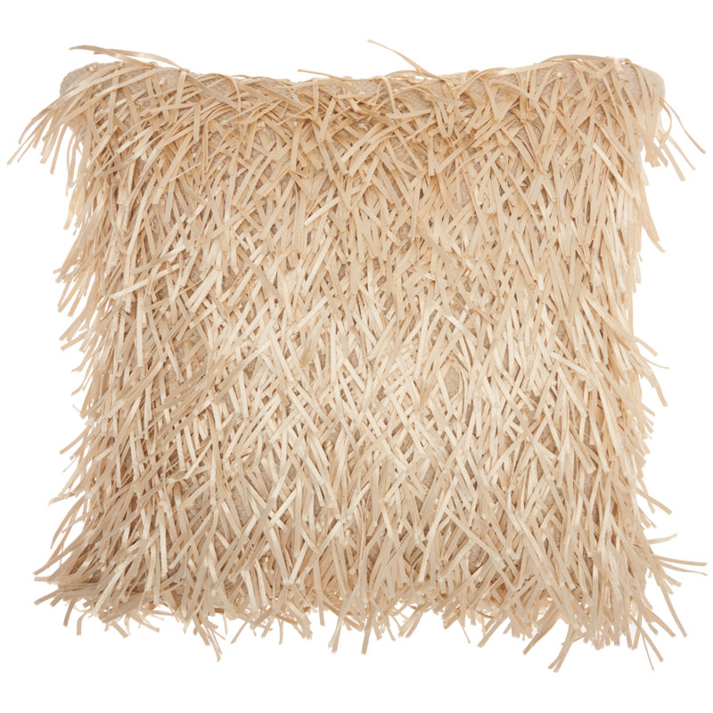 Housse de coussin carré et insert, Crème