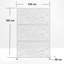 183cm H Freestanding Metal Room Divider Decorative Privacy Screen Garden Lattice Panel Trellis for Patio, Balcony, Backyard, Pool, Indoor Room-132790087-132790088-132790090