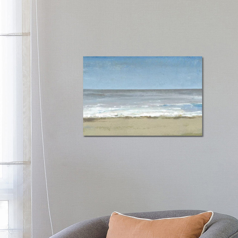 Beach Walking Day II by Timothy O' Toole - Wrapped Canvas Painting, 66.04 cm H x 45.72 cm W x 1.91 cm D