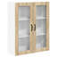 Vidaxl Kitchen Wall Cabinet White 60 X 31 X 100 Cm Engineered Wood-121218195-121218196
