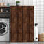 Papier peint auto-adhésif à texture de bois, tons de brun riche, détails de grain auto-adhésifs et amovibles 24 po x 118 po (60 x 300 cm)-860473892