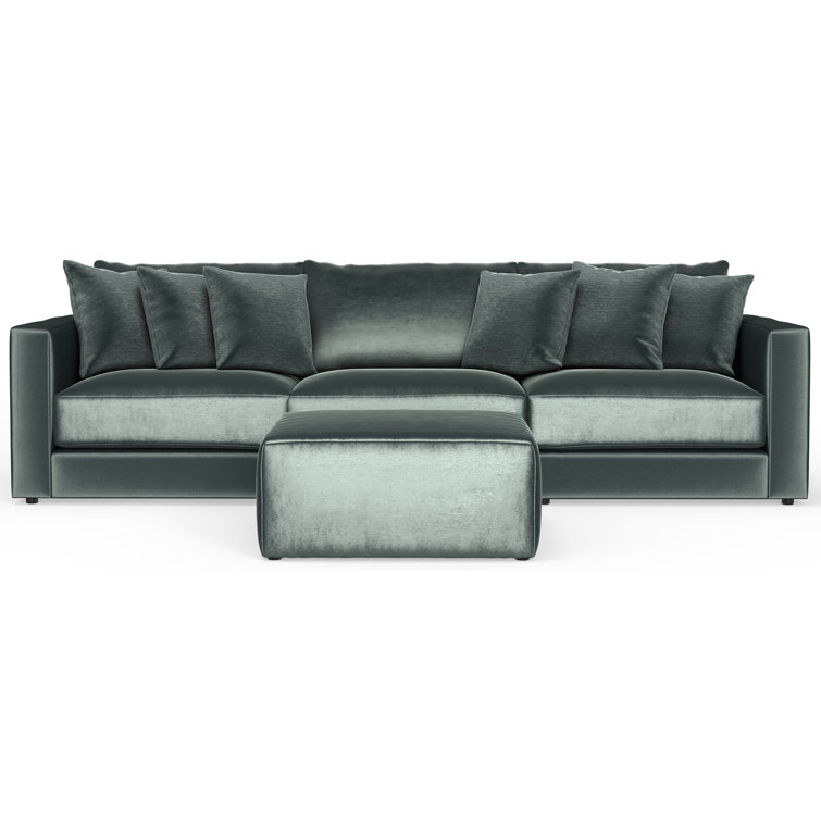 Nyrie 3-piece Modular Sofa And 1 Included Cocktail Ottoman
