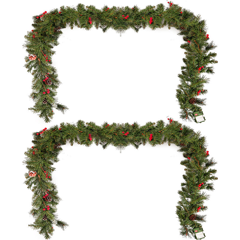 9' Spruce Artificial Christmas Garland