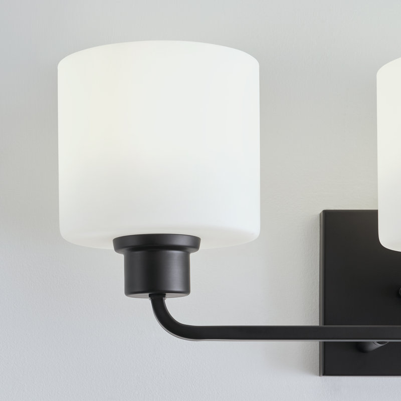 Canfield Three Light Wall / Bath from Generation Lighting , No, No, Black