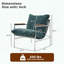 Fauteuil d'appoint Mid-Century moderne - vert