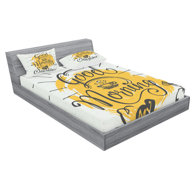 Microfiber Sheet Set, Full Sheet Set with Fitted Sheet
