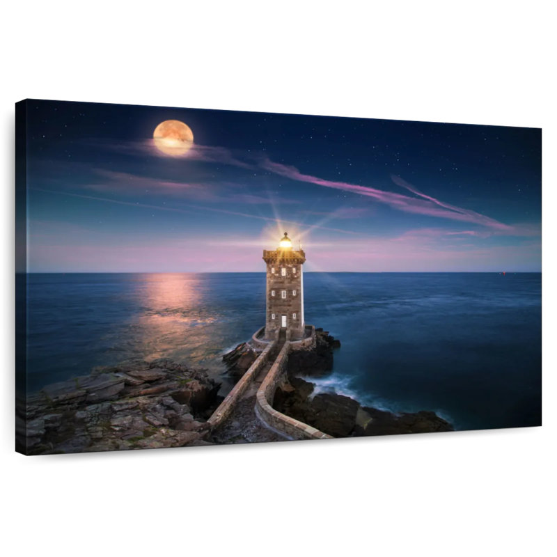 Lighthouse beach Aletra, H 24 po x l 36 po