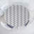 Gracie Oaks Damask Fitted Round Tablecloth Dimgray