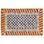 Courtly Check® Red/Gold Washable Rug-203741829