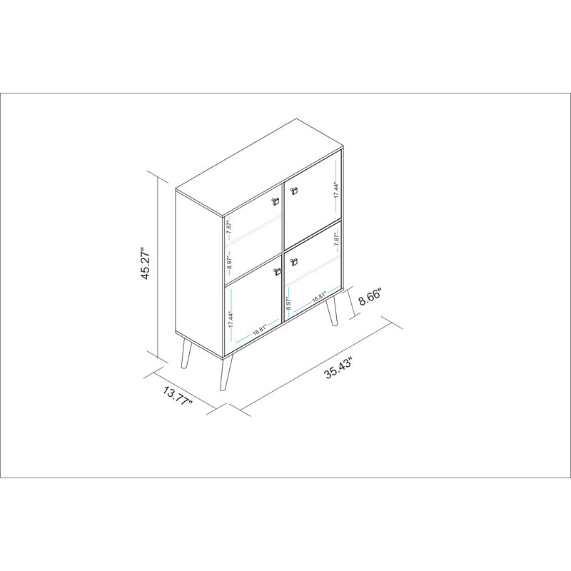Paola Accent Cabinet
