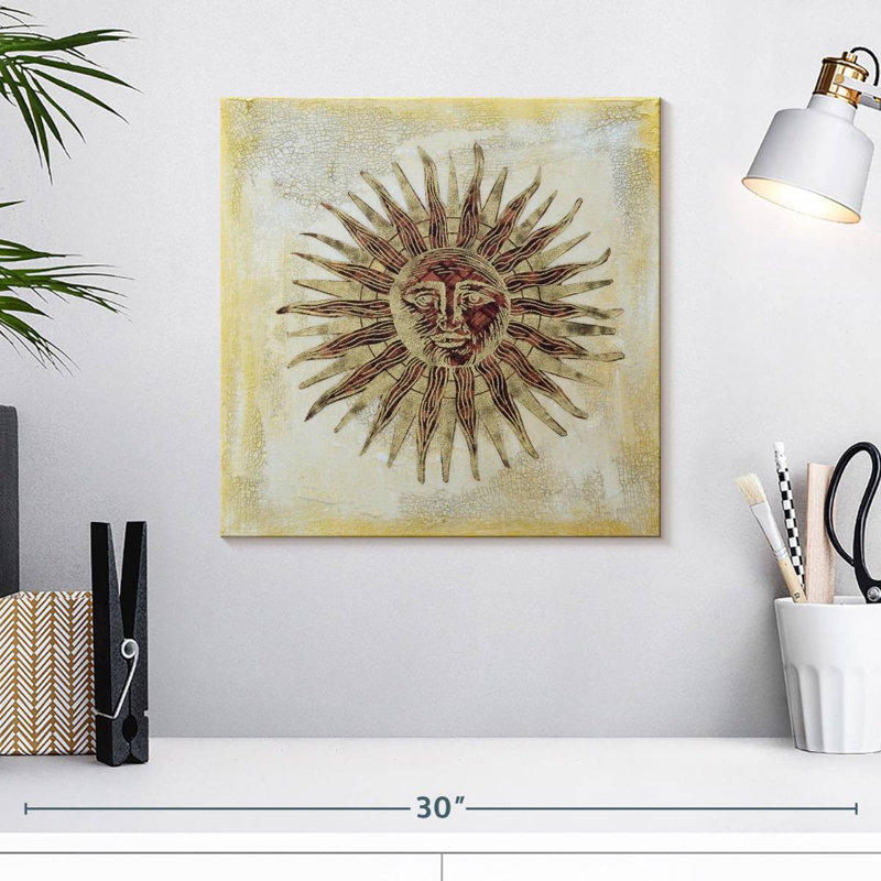 Oberle Sun, 16" H x 16" W