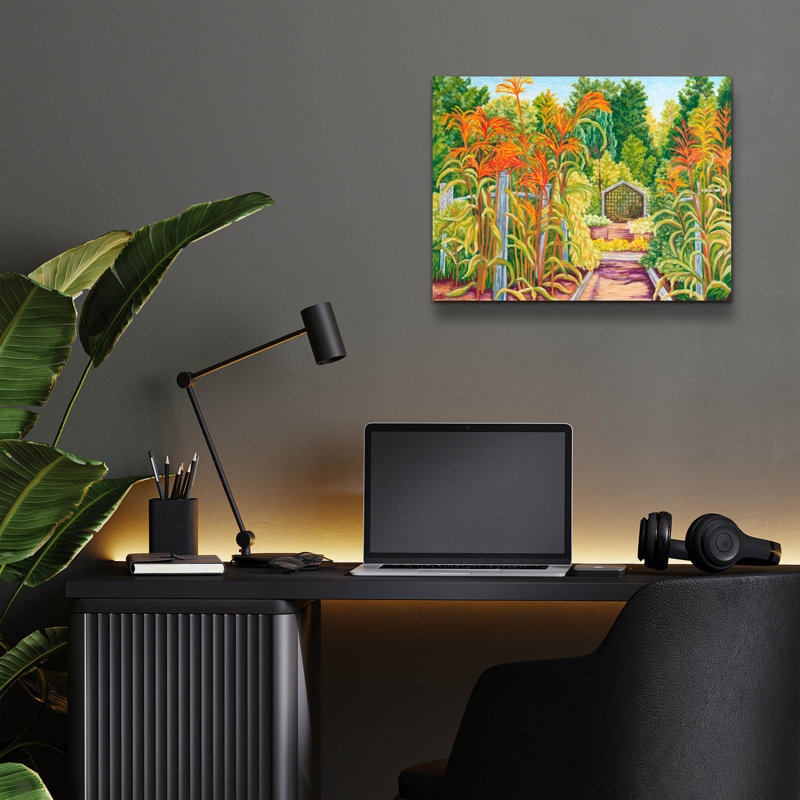 Art mural en verre Winston Porter, H 12 po x l 16 po x P 0,13 po