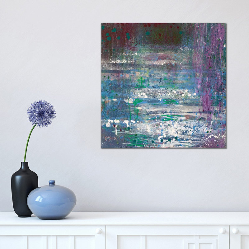 No. 38B by Wayne Sleeth - Wrapped Canvas Painting, 45.72 cm H x 45.72 cm W x 3.175 cm D