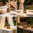 Set of 3 Black Finish Metal Candle Holders 4 Inch High Lattice Cut Lanterns for Coordinated Elegance and Enchanting Illumination Elevate Your Decor