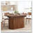 55.11"-70.86" Extendable Dining Table-1825424252