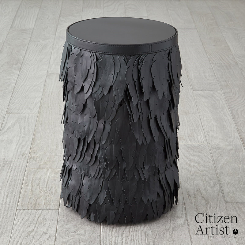 Emily Martini End Table, Black