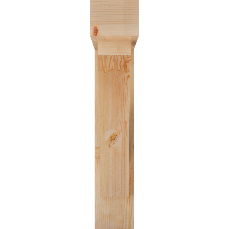 Support de bloc Thorton avec entretoise décalée, 40 x 32, Sapin Douglas de l 7 1/2 (lisse)