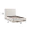 Lit plateforme tapissier Boucle-508060402-508812900