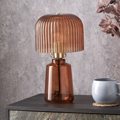 Glass Table Lamp