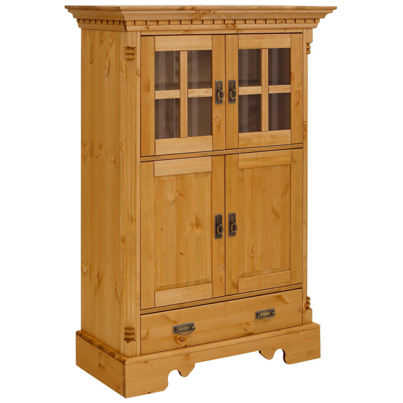 Heitor 102.2cm Solid Wood Sideboard, Brown