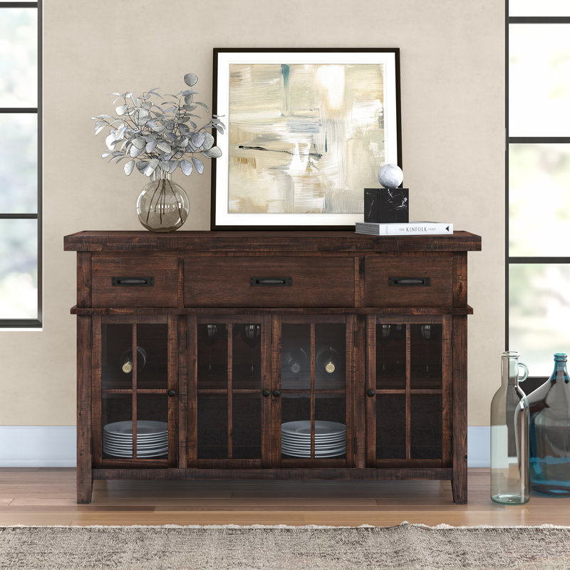 Alexus 56'' Solid Wood Sideboard