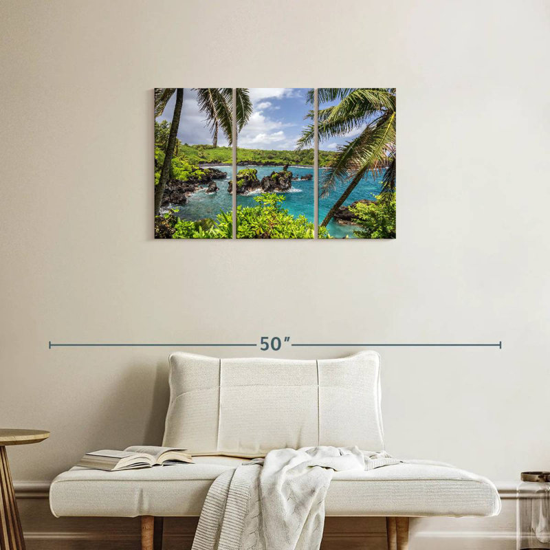 Plage Gillard Maui Island, H 20 po x l 33 po