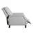 Transitional Style Push Back Reclining Chair