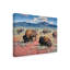 « home on the range », peinture sur toile tendue-629355708