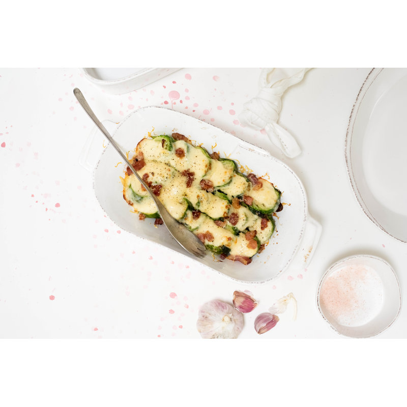 Lastra Oval Stoneware Au Gratin Dish