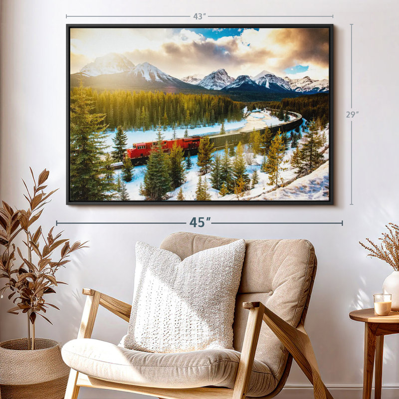 «Canadian Pacific Rail Wall Art», H 29 po x l 43 po
