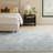 Hopkins Oriental Hand-Tufted Denim/Sky Blue Area Rug-2076662313