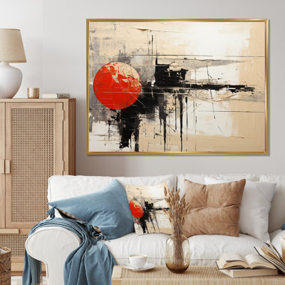 «Abstract Duality III» sur toile