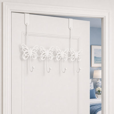 Butterflies Over Door Storage Hooks