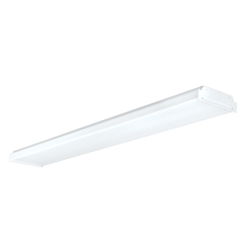 Plafonnier encastré 4 lumières, Prismatique transparent, Ordinaire