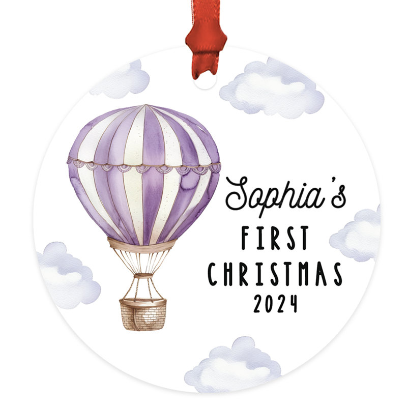 Ornement de Noël en métal sur mesure 20x2020, Oui