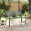 Almodovar Steel Outdoor Bench