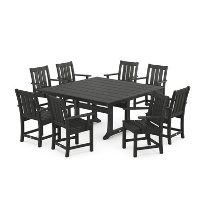 Ensemble repas 9 pièces Oxford