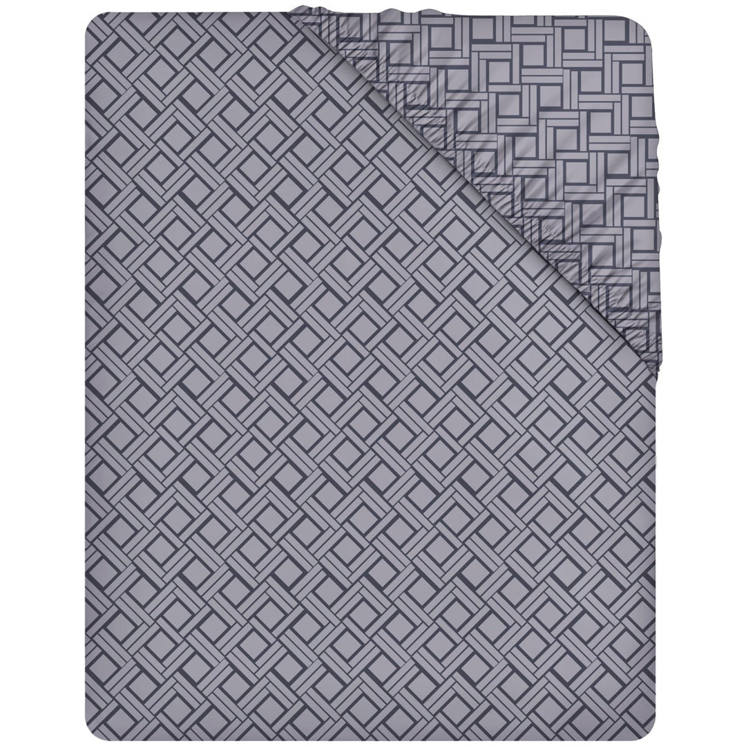 Microfiber Flatweave Fitted Sheet