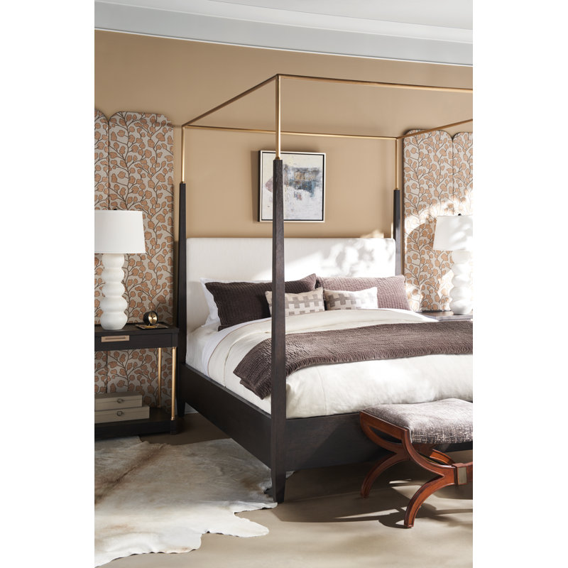 Cadence 1 - Drawer Solid Wood Nightstand, Mocha