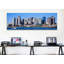 «Skyline, Cityscape, Boston, Massachusetts, USA», reproduction de photo panoramique sur toile non encadrée-71978439-19972276