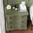 Farmhouse 3 Drawer Nightstand With Curved Front-1049960807